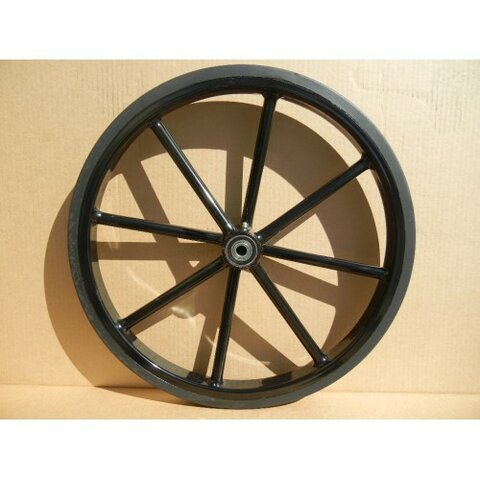Solid wheel cart