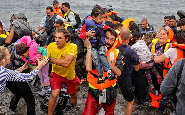 Settlement in Lesbos