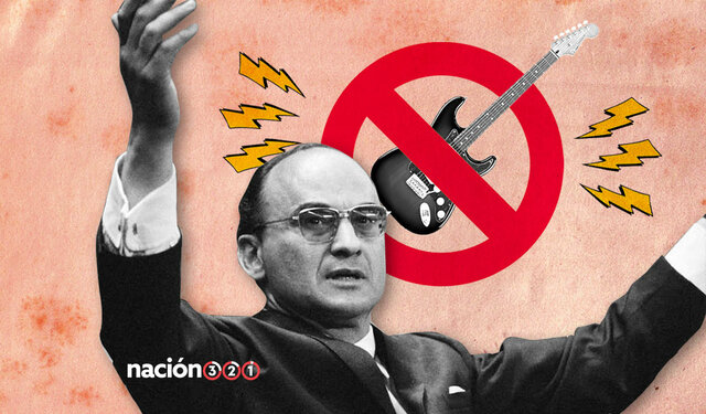 Echeverría decretó la prohibición de prácticamente todo tipo de música de rock grabada por grupos nacionales.