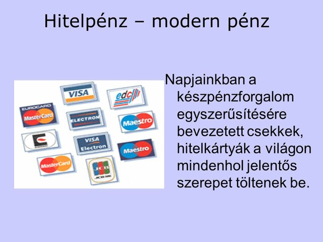 Modern pénz