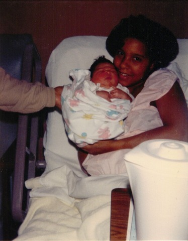 The birth of her first child Cydney Alexandria Brower