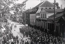 Sakslaste sisenemine Tallinna