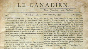 Fermeture du journal Le Canadien