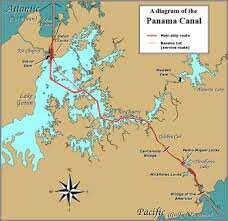 Panama Canal – connects the Atlantic and Pacific Oceans (opens in 1914)