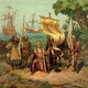 Christopher columbus discovering america