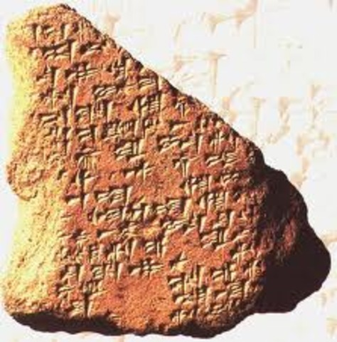 2000 BCE Sumerians developed symbols into a complete writing system called cuneifrom