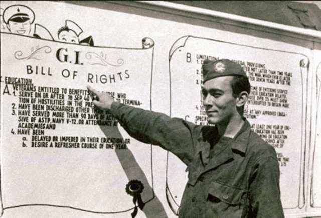 "G.I. Bill of Rights" Passed