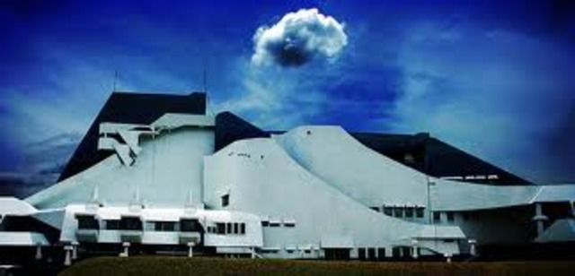 Disenio el Teatro Nacional