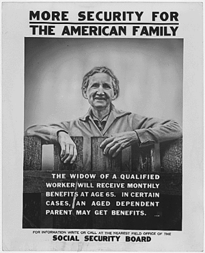 1935- Social Security Act