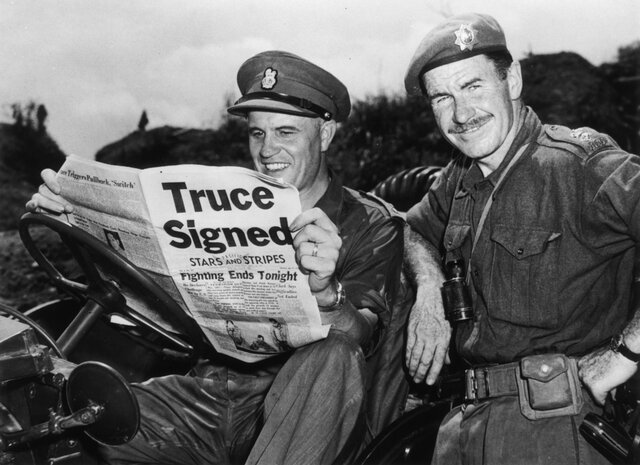 Korean War Ends with Armistice