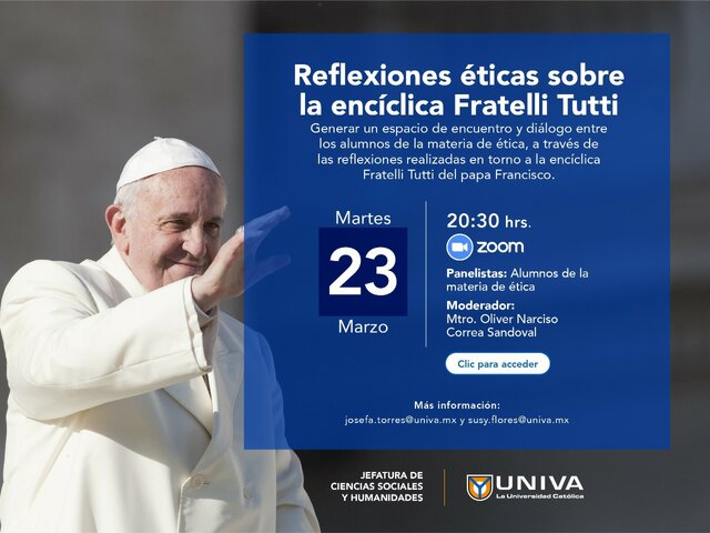 Virtual conference of ethical reflections