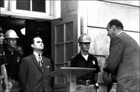 George Wallace Gives "Stand in the Schoolhouse Door" Speech