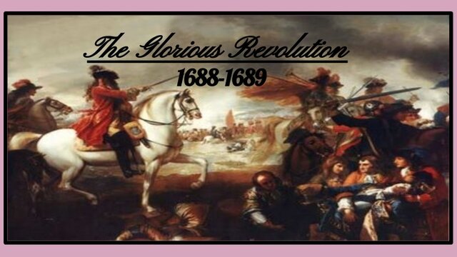 1688 Revolución Anglesa