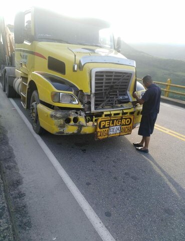 Mi primer accidente en camión