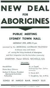 Federal Government Began to Pass Legislation to Help the Aborigines