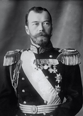 Nicholas II becomes Czar of Russia
