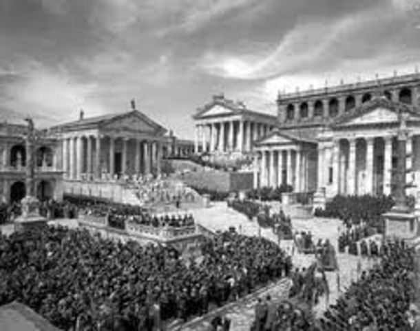 Roman Empire collapses