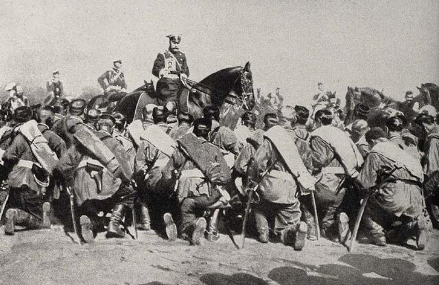 Russia enters World War I
