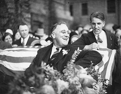 1932- Franklin Delano Roosevelt elected President