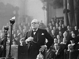 Discurso de W.Churchill en el Westminster