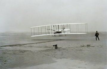 First powered flight