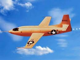 Aircraft exceeds speed of sound