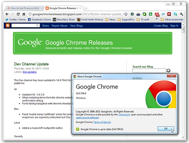 Chrome 14