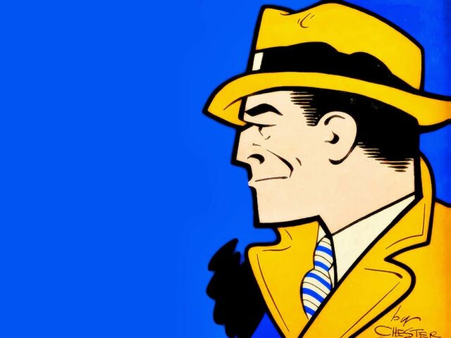 Chester Gould. Primer exemplar de Dick Tracy.