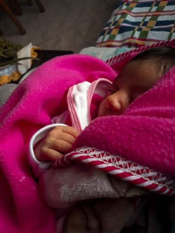 Nacimiento de mi sobrina