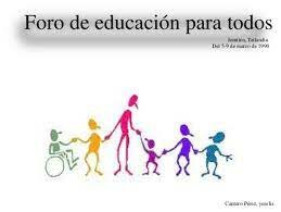 Foro consultivo internacional sobre educación para todos