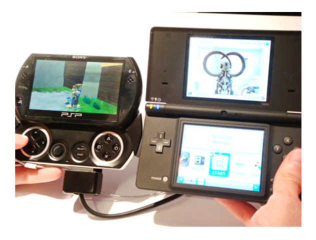Videoconsolas Nintendo DSi y Sony PSP Go