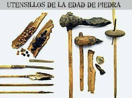 Herramientas y armas de piedra