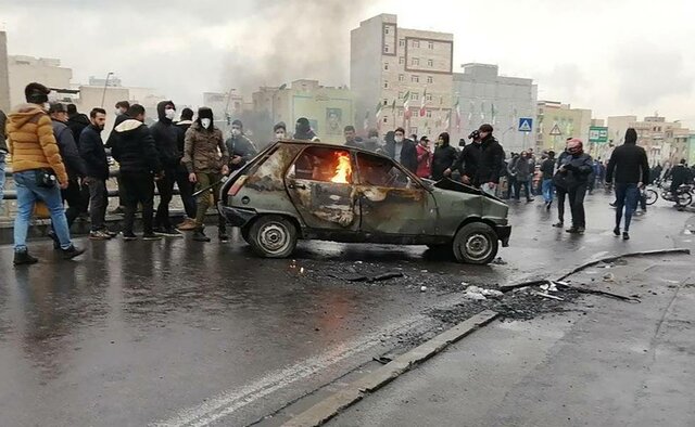 Disturbios en Irán.