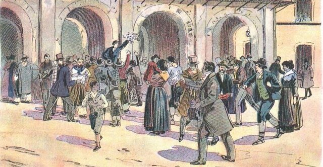 El pueblo apoya el Cabildo Abierto