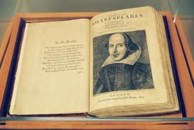 Publication of Shakespeare's First Folio