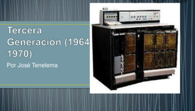 Tercera Generación.