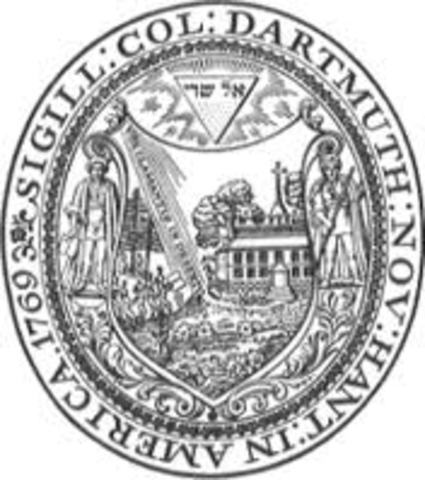 Graduated from Dartmouth