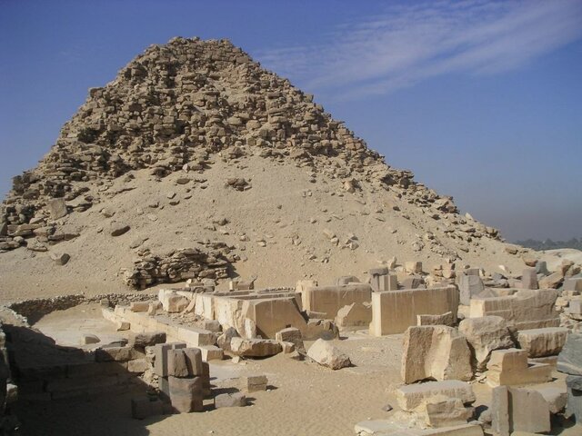 Pirámide de Sahura en Abusir