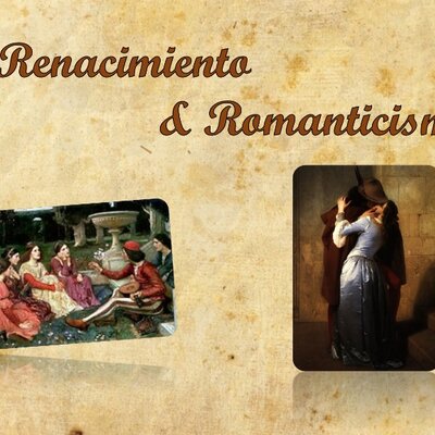 Timeline: El romanticismo y el renacimiento