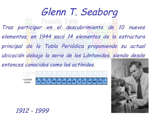 Glenn T Seaborg