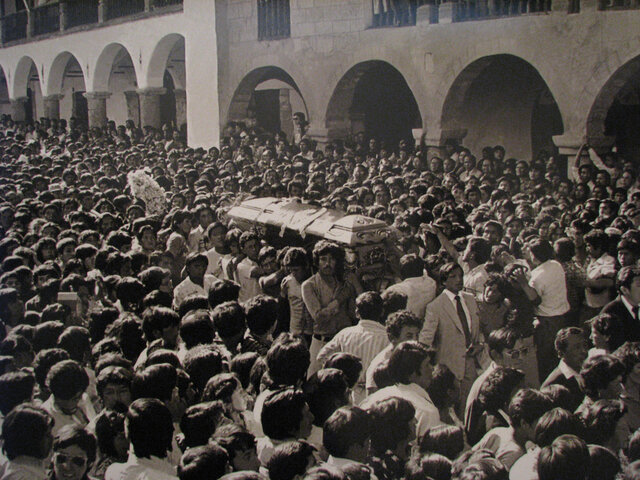 Muerte y funeral de Edith Lagos