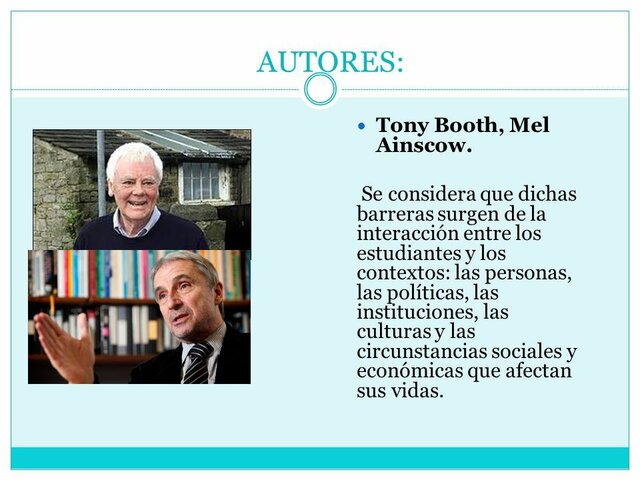 Booth y Ainscow