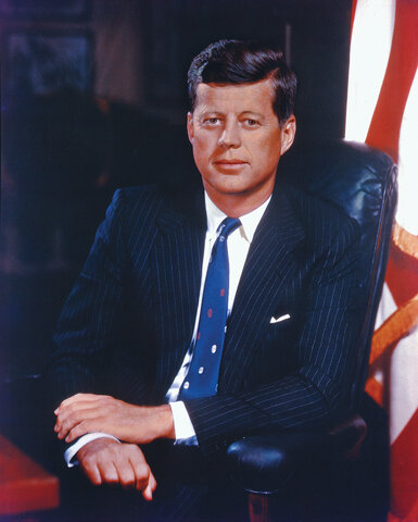 Kennedy takes office
