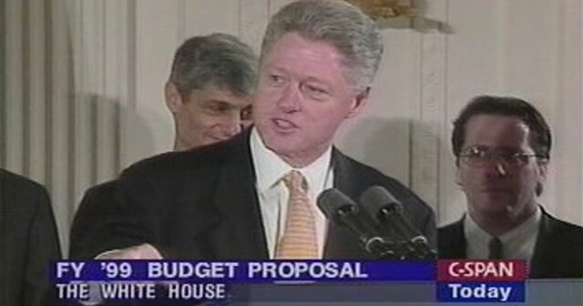 President Clinton Releases 1999 Federal Budget Plan