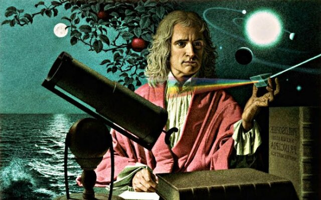 Newton descubre los principios del cálculo diferencial e integral