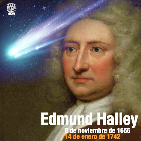 Halley deduce la órbita del cometa que lleva su nombre