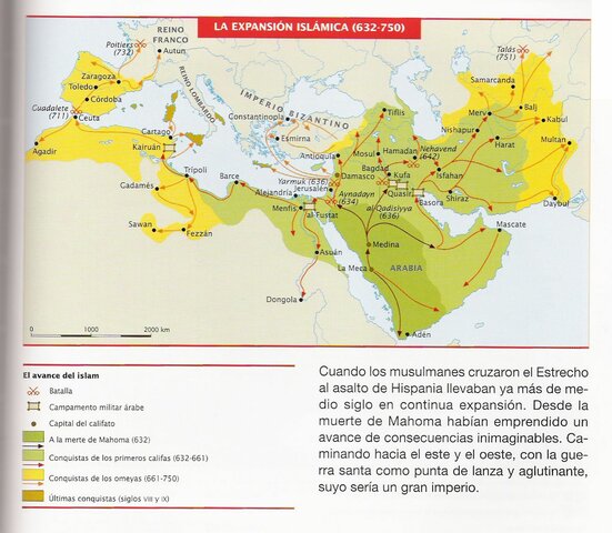 Època de Mahoma: expansió militar per Aràbia