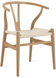 Muebles y objetos escandinavos: La silla CH24 Wishbone