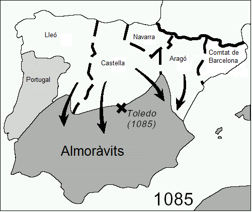 Regnes de taifes: prosperitat econòmica ≠ avanç dels exèrcits cristians.