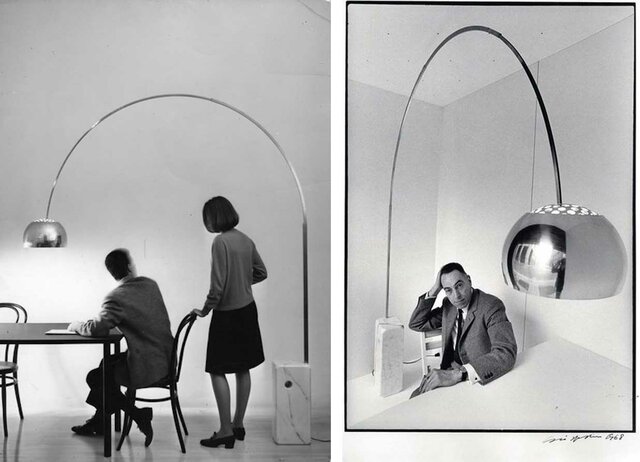 Diseño Italiano: Achille Castiglioni (Lámpara Arco)